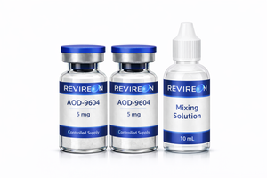 AOD-9604 – 2 Pack (5 mg each) with 10 mL Mixing Solution